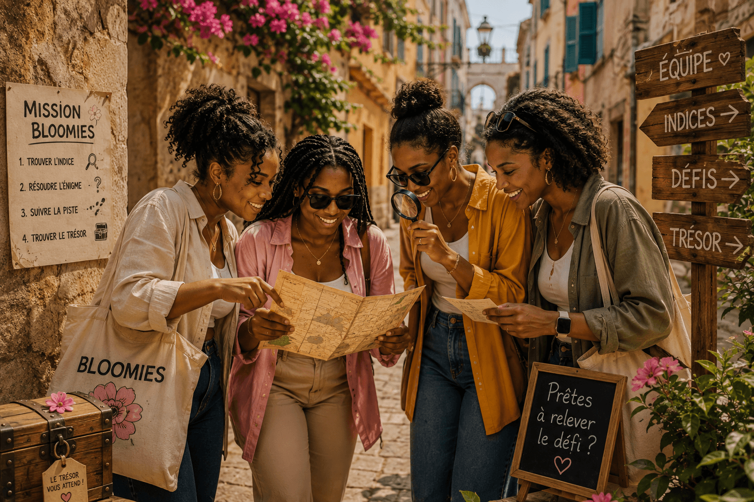 Bloomies Free - 🗺️ CHASSE AU TRÉSOR 🗺️